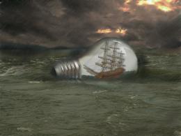 Ship in the Bulb